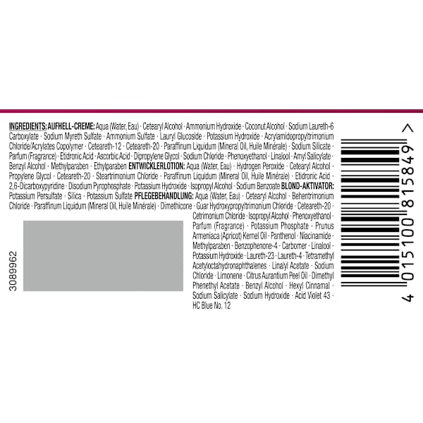 Haare Aufheller L6-0/100 Ultrablond Palette Intensive Color Creme