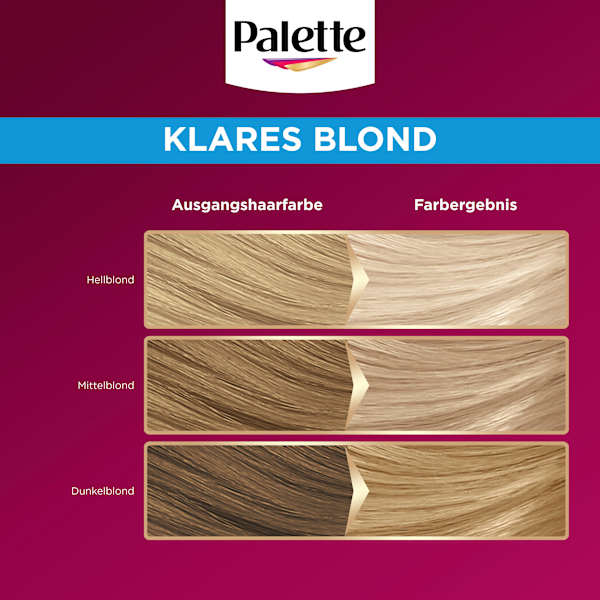 Haare Aufheller L9-0/XL9 Platin Blond Palette Intensive Color Creme
