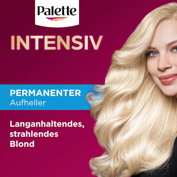 Haare Aufheller L9-0/XL9 Platin Blond Palette Intensive Color Creme