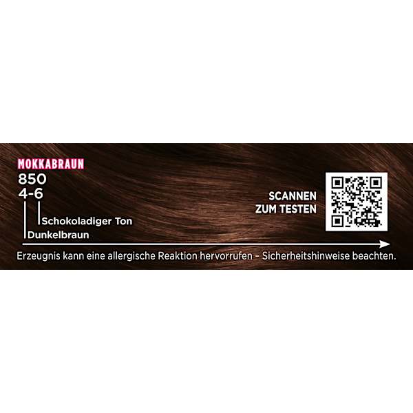 Haarfarbe 4-6/850 Mokkabraun Palette Intensive Color Creme