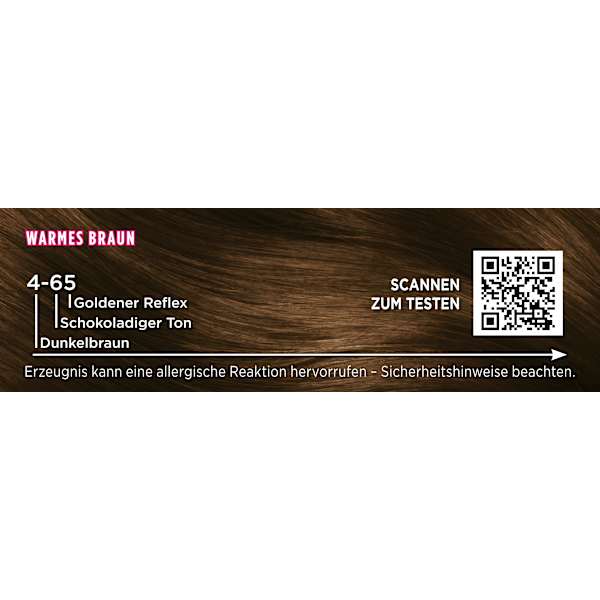 Haarfarbe 4-65 Warmes Braun Palette Intensive Color Creme