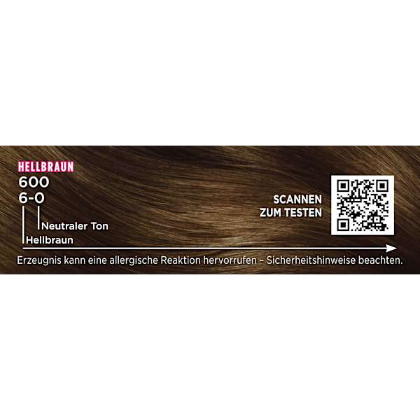 Haarfarbe 6-0/600 Hellbraun Palette Intensive Color Creme