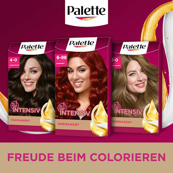 Haarfarbe 6-88 Rubinrot Palette Intensive Color Creme