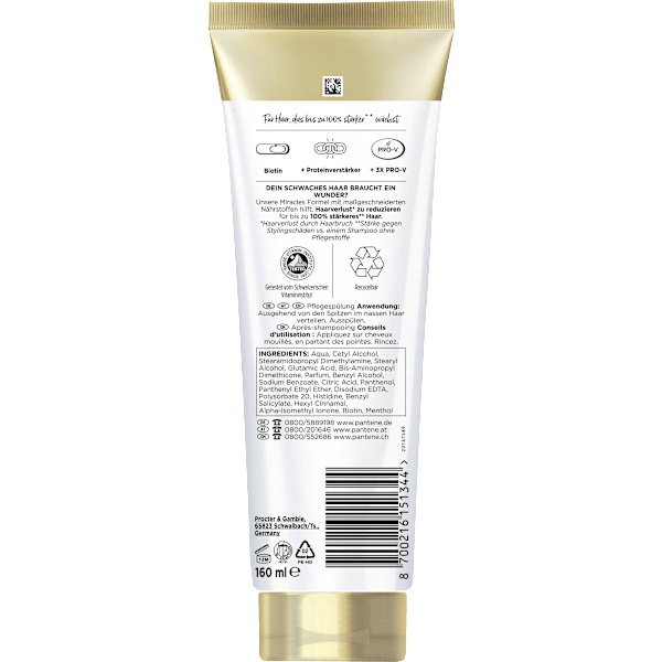 Conditioner miracles Grow Strong PANTENE PRO-V