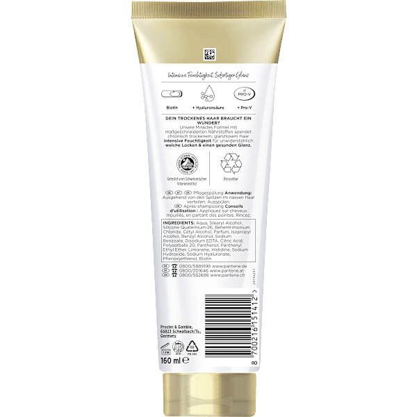 Conditioner miracles Hydra Glow PANTENE PRO-V