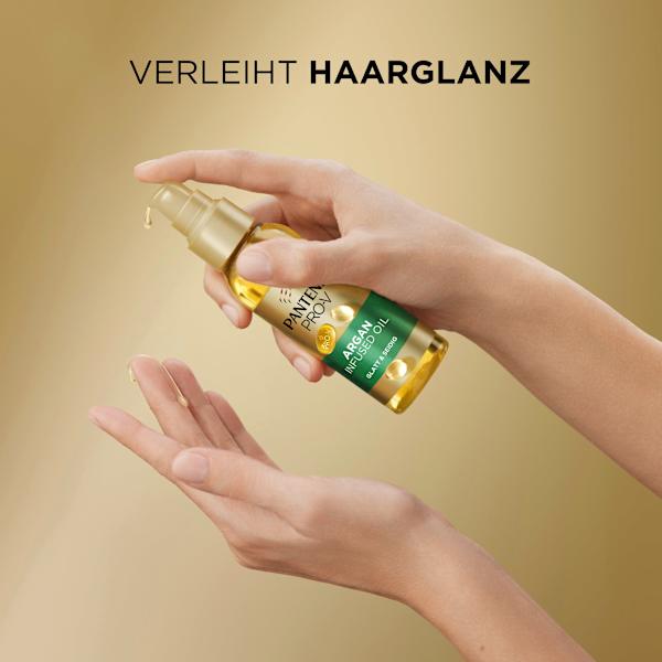 Haarkur Glatt & Seidig Arganöl Argan Infused Oil PANTENE PRO-V