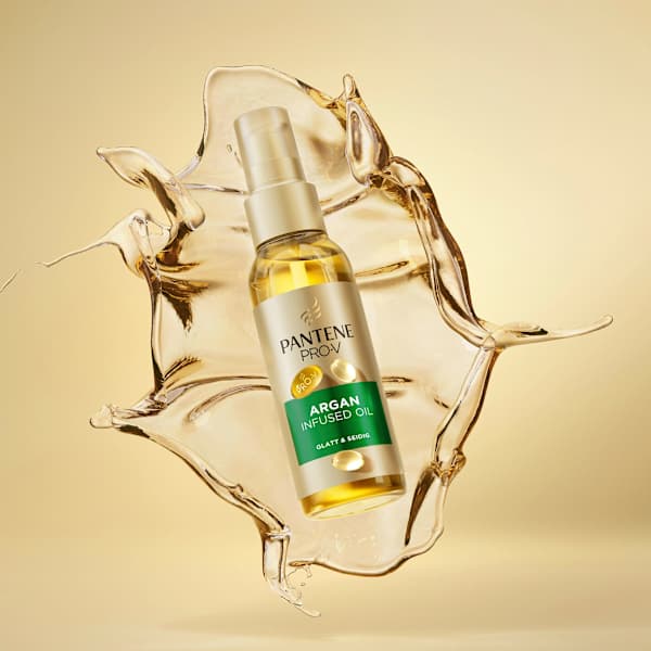 Haarkur Glatt & Seidig Arganöl Argan Infused Oil PANTENE PRO-V