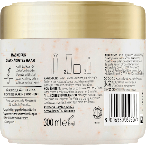 Haarmaske Grow Abundant Anti-Haarverlust PANTENE PRO-V