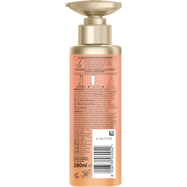 Shampoo Grow Abundant Anti-Haarverlust PANTENE PRO-V