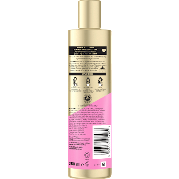 Shampoo LOVE Edition Repair & Care PANTENE PRO-V