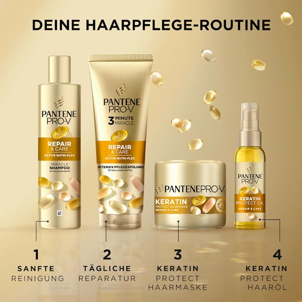 Trocken Öl mit Vitamin E Keratin Protect Oil Repair & Care PANTENE PRO-V
