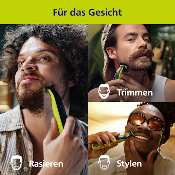 Elektrischer Rasierer, OneBlade 360 Face QP2734/23 PHILIPS OneBlade