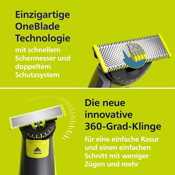 Elektrischer Rasierer, OneBlade 360 Face & Body QP2834/23 PHILIPS OneBlade