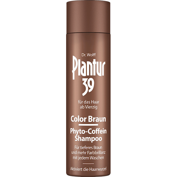 Shampoo Phyto-Coffein Color Braun Plantur 39
