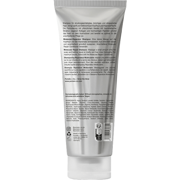 Shampoo Molecular Repair Pomélo + Co.