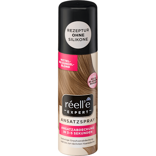 Ansatzspray Mittel- bis Dunkelblond réell‘e EXPERT