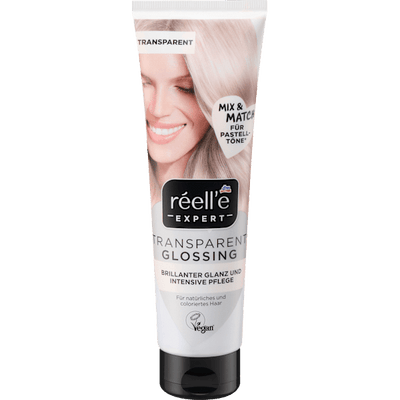 réell‘e EXPERT Color shine treatment Glossing Transparent, 150 ml