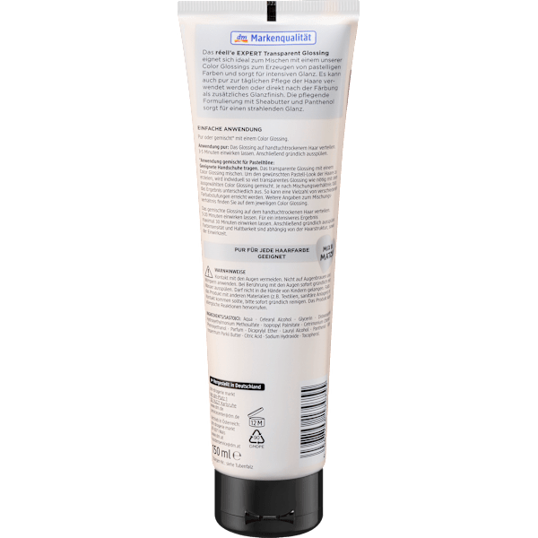 Farb-Glanzbehandlung Glossing Transparent réell‘e EXPERT