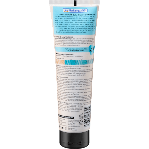 Farb-Glanzbehandlung Glossing Turquoise Glow réell‘e EXPERT