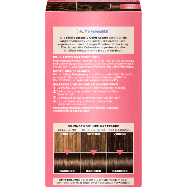 Haarfarbe 6.0 Dunkelblond réell‘e