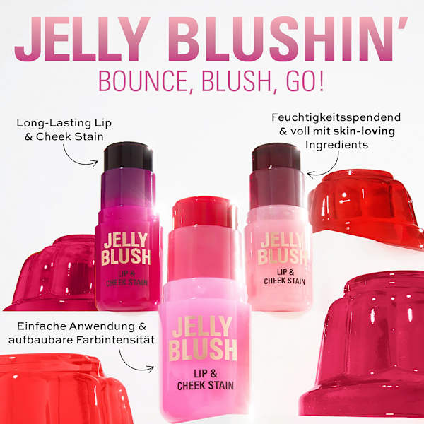 Blush Stick Jelly Peach Orange REVOLUTION