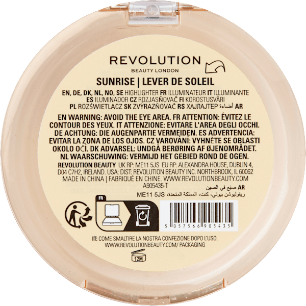 Highlighter Bouncy Glow Sunrise REVOLUTION