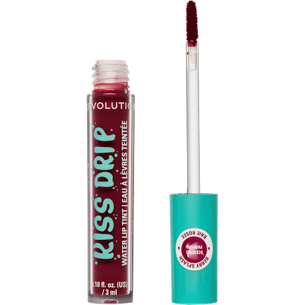 Lipgloss Kiss Drip Water Lip Tint Berry Splash REVOLUTION