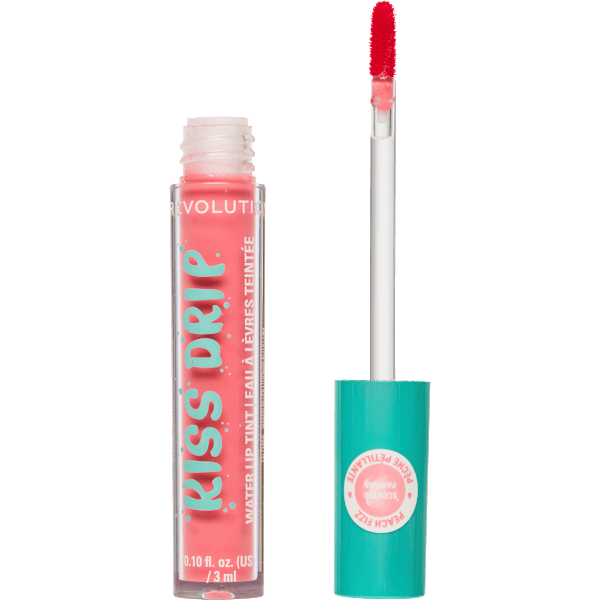 Lipgloss Kiss Drip Water Lip Tint Peach Fizz REVOLUTION