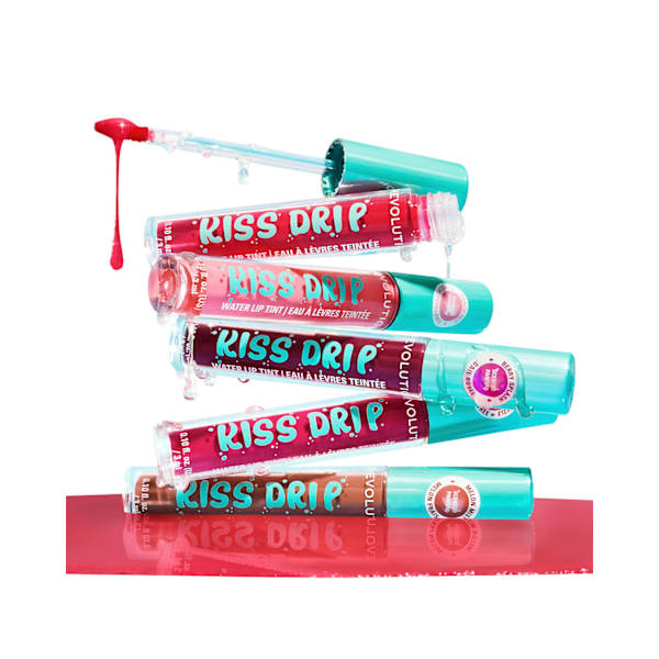 Lipgloss Kiss Drip Water Lip Tint Peach Fizz REVOLUTION
