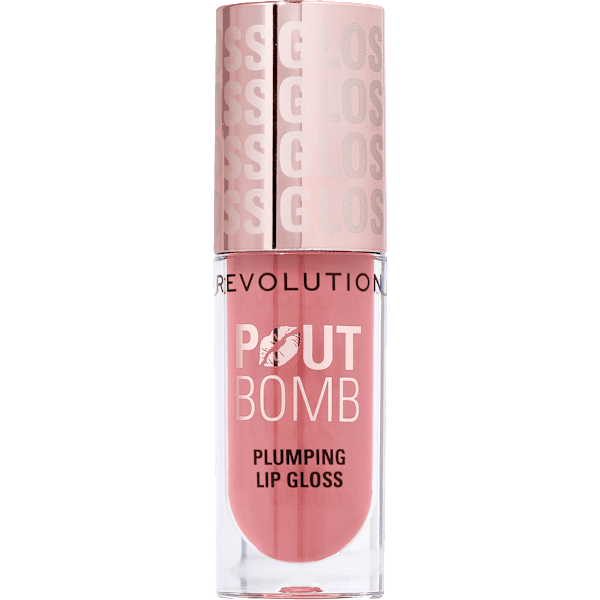 Lipgloss Pout Bomb Plumping Kiss Baby Pink REVOLUTION