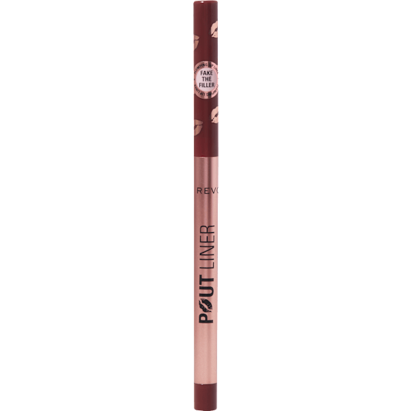 Plumping Lipliner Pout Bomb Cookie Warm Brown REVOLUTION