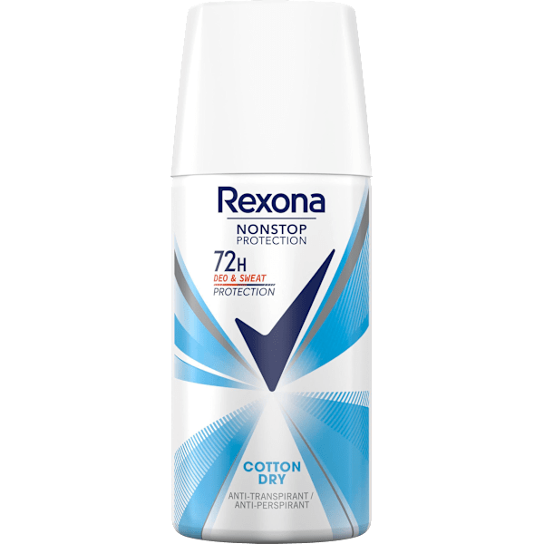 Antitranspirant Deospray Nonstop Protection Cotton Dry, Reisegröße Rexona