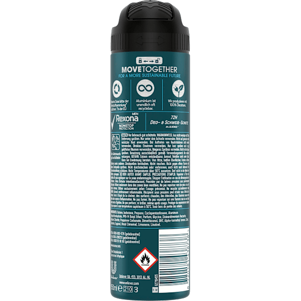 Antitranspirant Deospray Nonstop Protection Thermo Fresh Rexona men