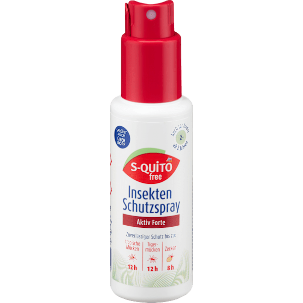Insektenschutzspray aktiv forte S-QUiTO free