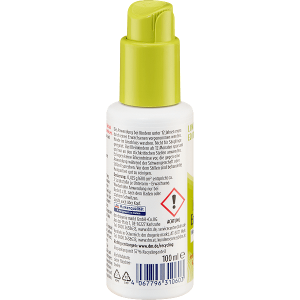 Insektenschutzspray Lemongrass Emulsion S-QUiTO free