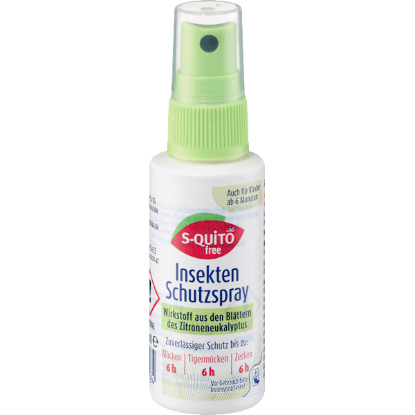 Insektenschutzspray, Reisegröße S-QUiTO free