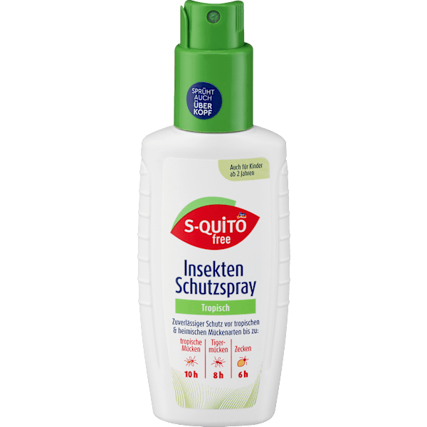 Insektenschutzspray tropisch S-QUiTO free