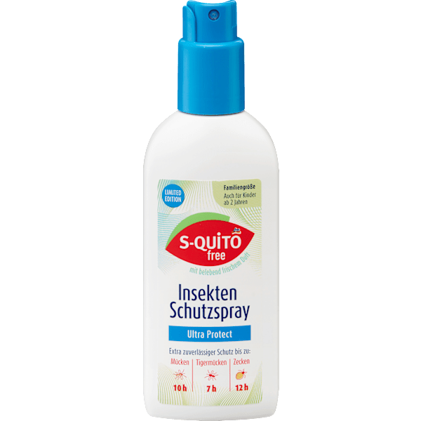 Insektenschutzspray ultra protect S-QUiTO free