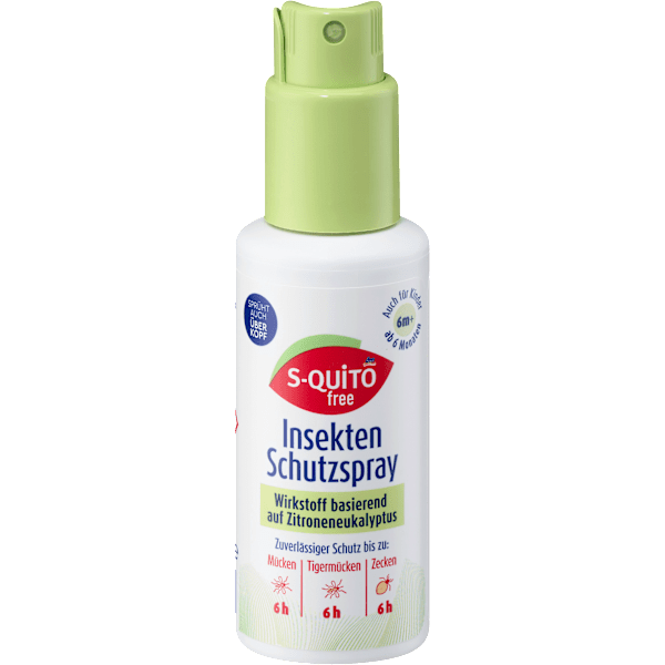 Insektenschutzspray Zitroneneukalyptus S-QUiTO free