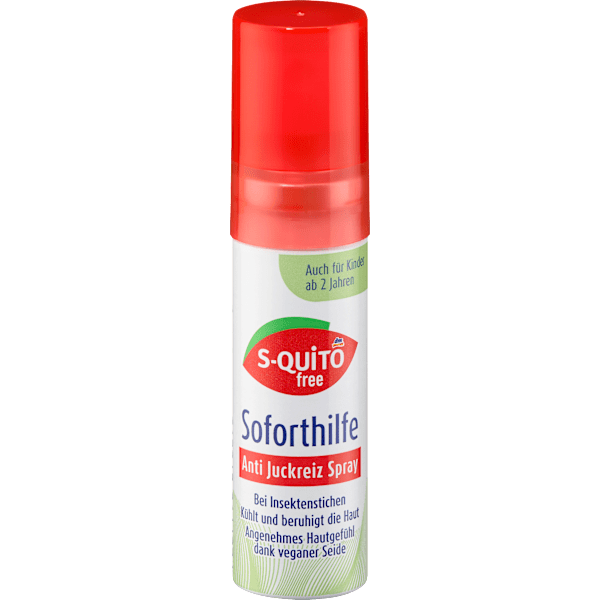 Insektenstichspray Soforthilfe S-QUiTO free