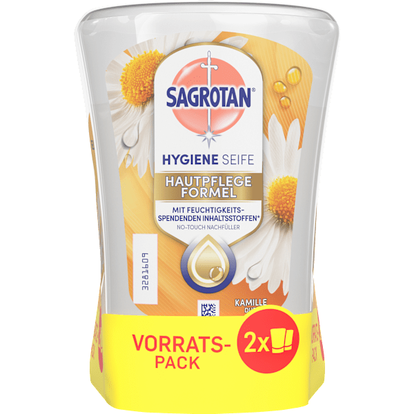 Flüssigseife No Touch Kamille Hydra Care, Nachfüllpack (2x250 ml) Sagrotan