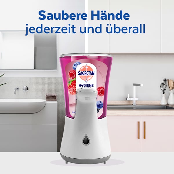 Flüssigseife No Touch Wildbeere, Nachfüllpack (2x250 ml) Sagrotan
