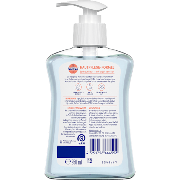 Flüssigseife sensitiv extra mild hypoallergen Sagrotan