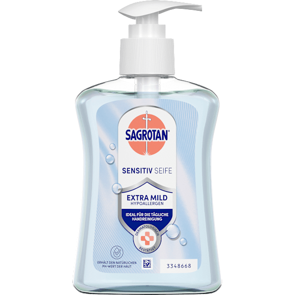 Flüssigseife sensitiv extra mild hypoallergen Sagrotan