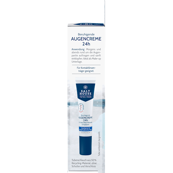 Augencreme mit Totes Meer Mineralien & Hyaluron Salthouse