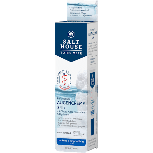 Augencreme mit Totes Meer Mineralien & Hyaluron Salthouse