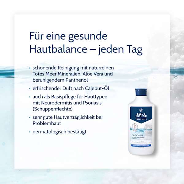 Duschgel Totes Meer Therapie Salthouse