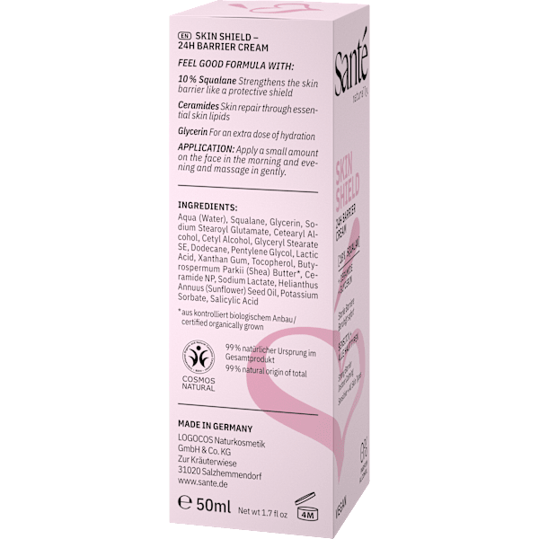 Gesichtscreme Barrier Skin Shield 24h Santé naturally.