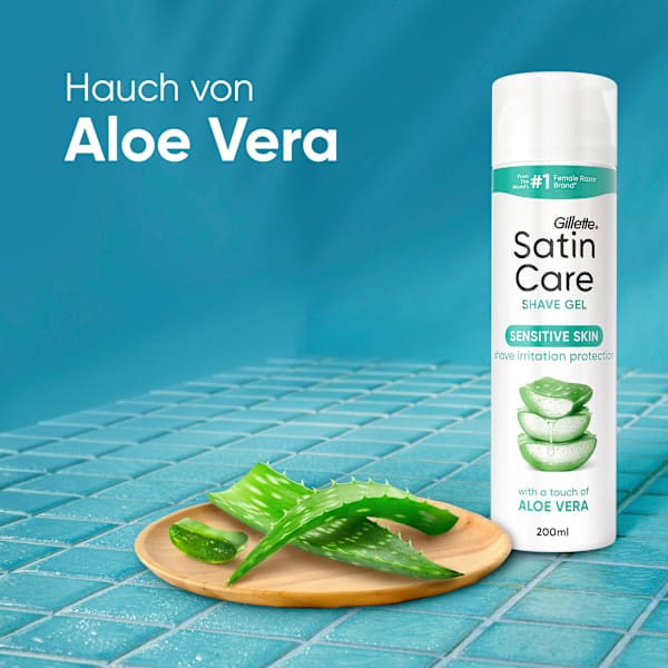 Rasiergel, Aloe Vera Satin Care