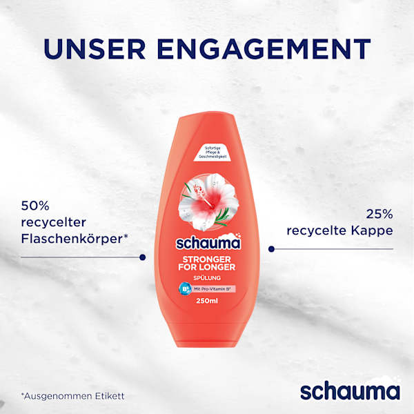 Conditioner Stronger for Longer schauma